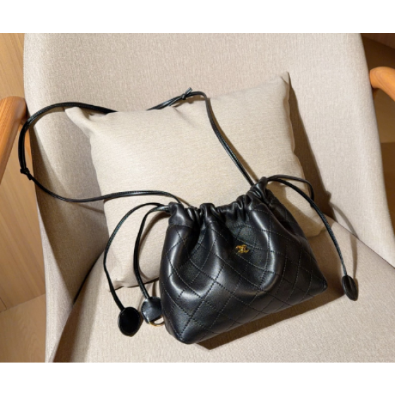 Chanel 26Ss New Lucky Bag Drawstring Bucket Bag